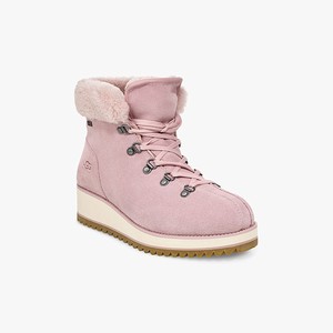 Ugg Birch Lace-Up Shearling Alla Väderstövlar Dam Rosa (073964DFR)